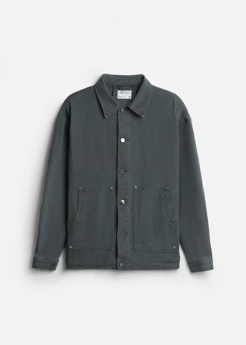 Áo Khoác Jean Cotton Bền Đứng Phom Multi-Color Jean 023 Xanh Rêu - YaMe.vn