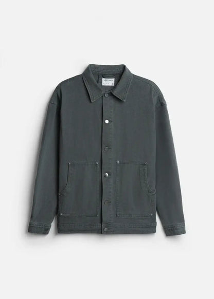 Áo Khoác Jean Cotton Bền Đứng Phom Multi-Color Jean 023 Xanh Rêu - YaMe.vn