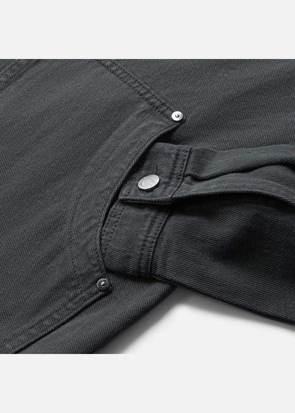 Áo Khoác Jean Cotton Bền Đứng Phom Multi-Color Jean 023 Xanh Rêu - YaMe.vn