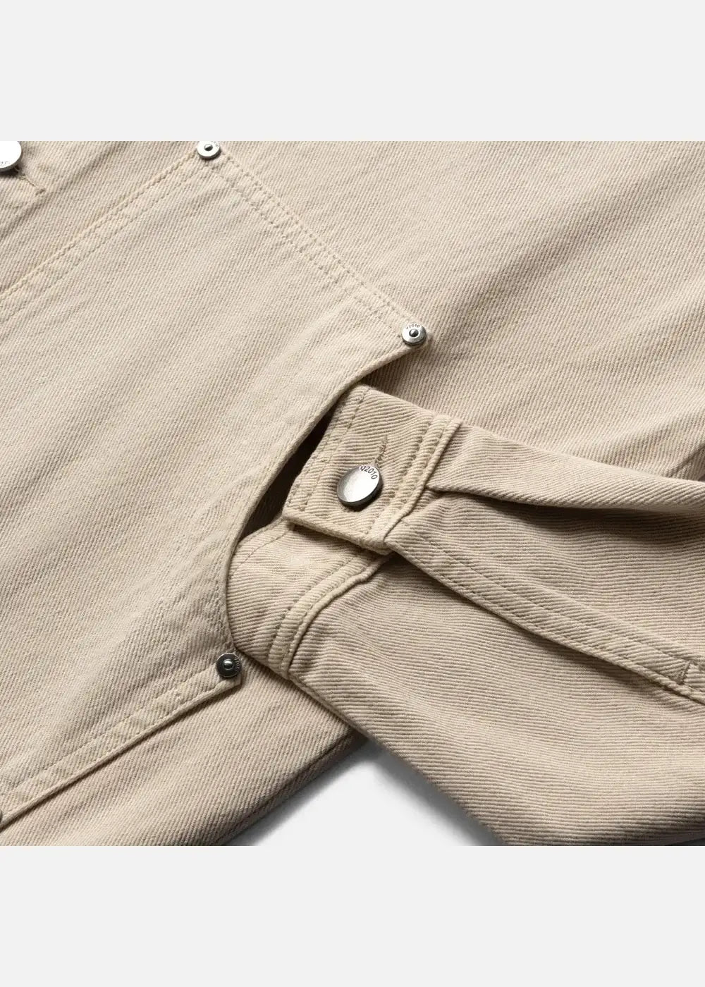 Áo Khoác Jean Cotton Bền Đứng Phom Multi-Color Jean 023 Be - YaMe.vn