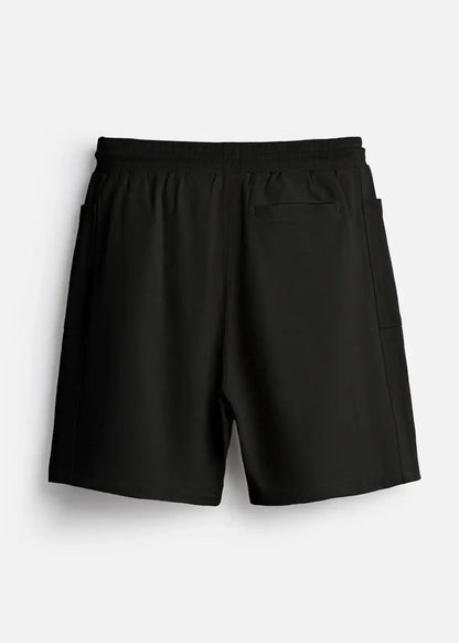 Quần Short Thun Cotton Cao Cấp Mềm Mại The Weekend 021 Đen - YaMe.vn