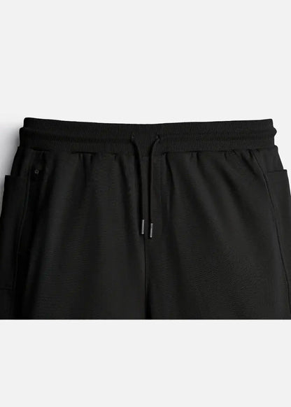 Quần Short Thun Cotton Cao Cấp Mềm Mại The Weekend 021 Đen - YaMe.vn