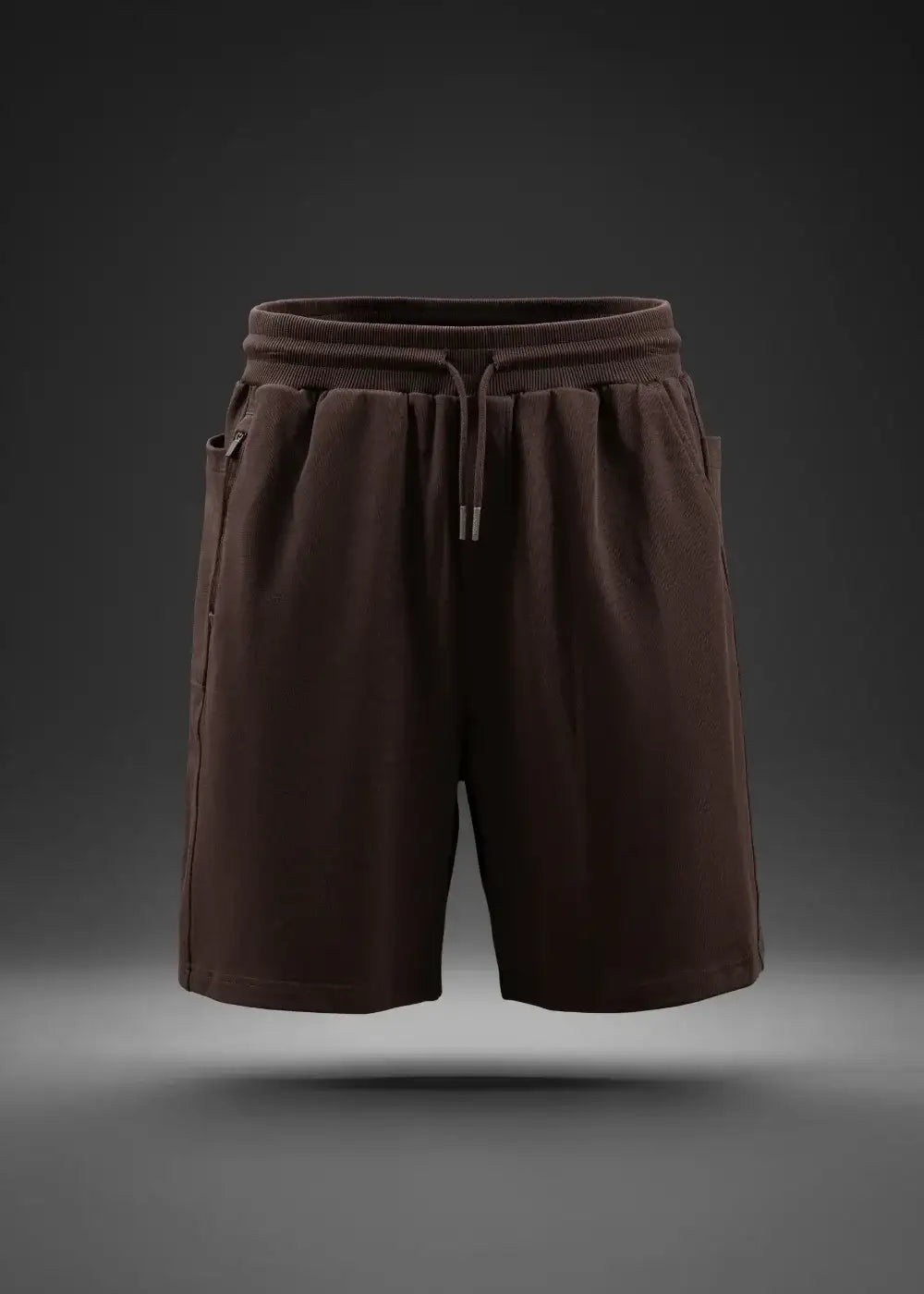 Quần Short Thun Cotton Cao Cấp Mềm Mại The Weekend 021 Nâu Đậm - YaMe.vn