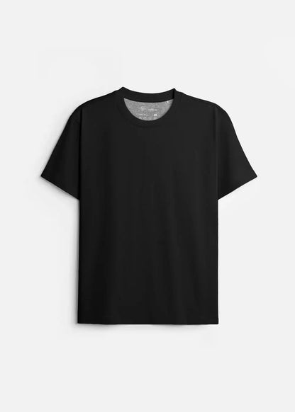 Áo Thun Slim Fit Co Giãn Non Branded 47 Đen - YaMe.vn