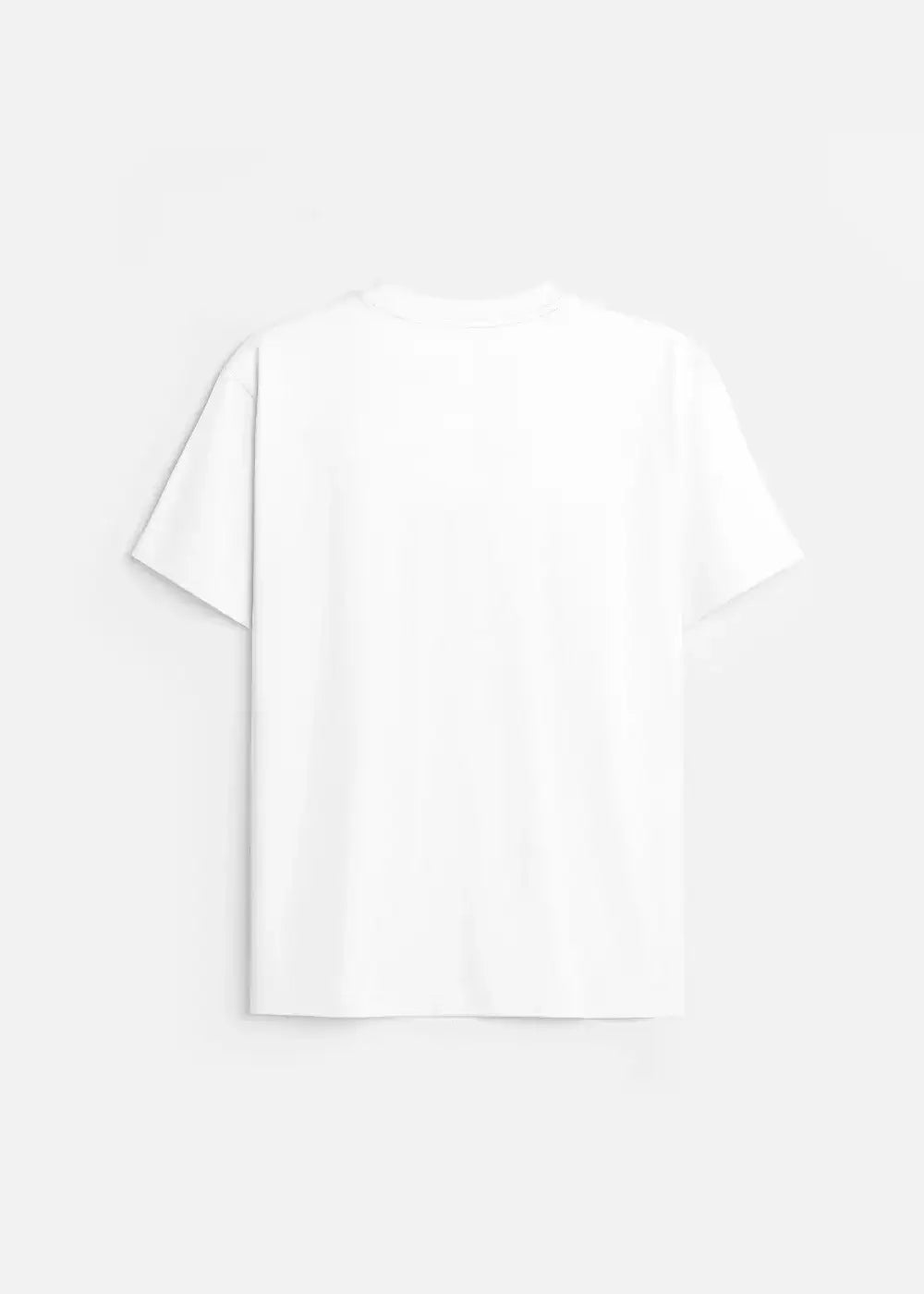 Áo Thun Slim Fit Co Giãn Non Branded 47 Trắng - YaMe.vn