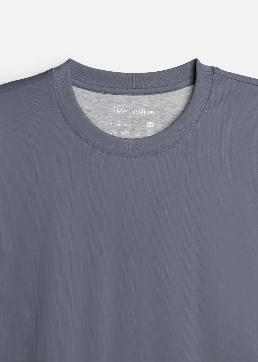Áo Thun Slim Fit Co Giãn Non Branded 47 Xám - YaMe.vn