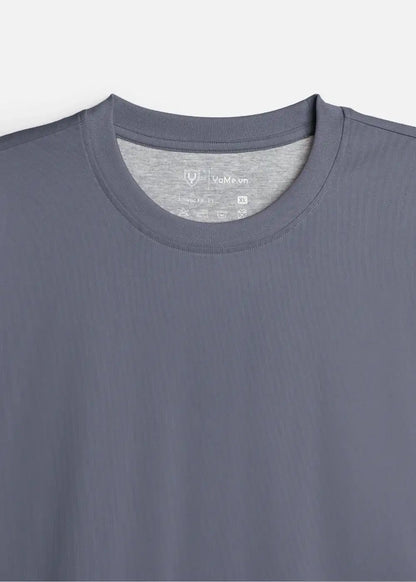 Áo Thun Slim Fit Co Giãn Non Branded 47 Xám - YaMe.vn