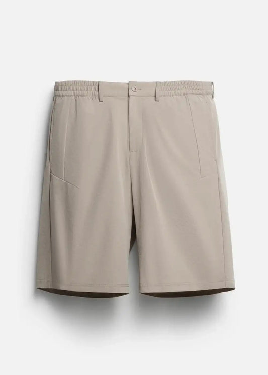 Quần Short Dù Co Giãn The Weekend 019 Nâu Nhạt - YaMe.vn