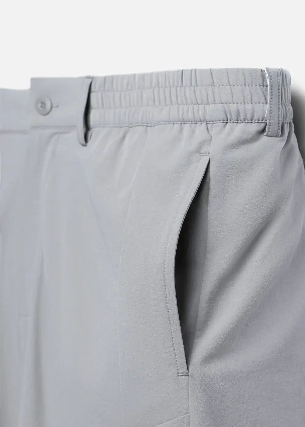Quần Short Dù Co Giãn The Weekend 019 Xám Nhạt - YaMe.vn