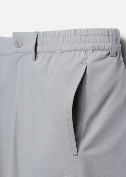 Quần Short Dù Co Giãn The Weekend 019 Xám Nhạt - YaMe.vn