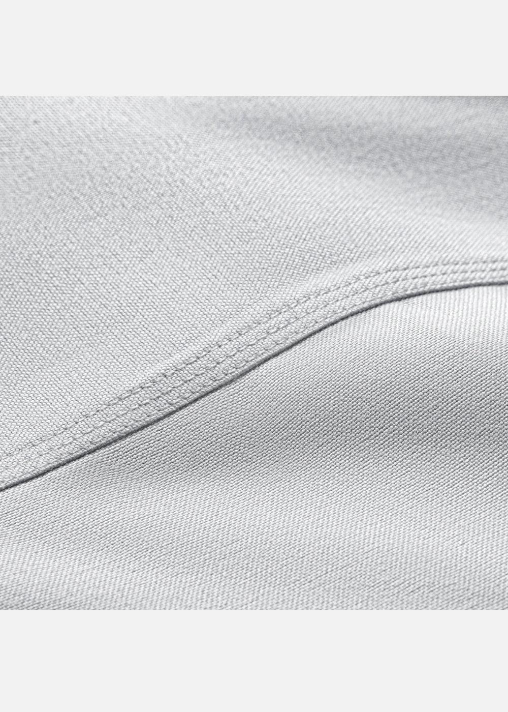 Áo Sơ Mi Tay Ngắn Thoáng Khí Ít Nhăn The Weekend 029 Xám Nhạt - YaMe.vn