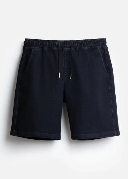 Quần Short Jean Lưng Thun Dễ Chịu The Original M041 Xanh Dương Đậm - YaMe.vn