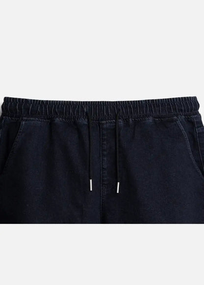 Quần Short Jean Lưng Thun Dễ Chịu The Original M041 Xanh Dương Đậm - YaMe.vn
