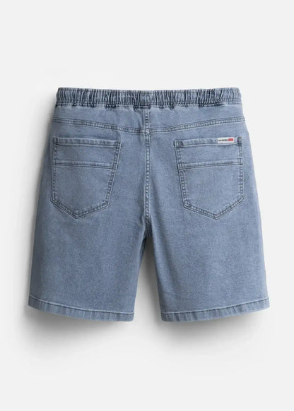 Quần Short Jean Lưng Thun Dễ Chịu The Original M041 Xanh Dương - YaMe.vn