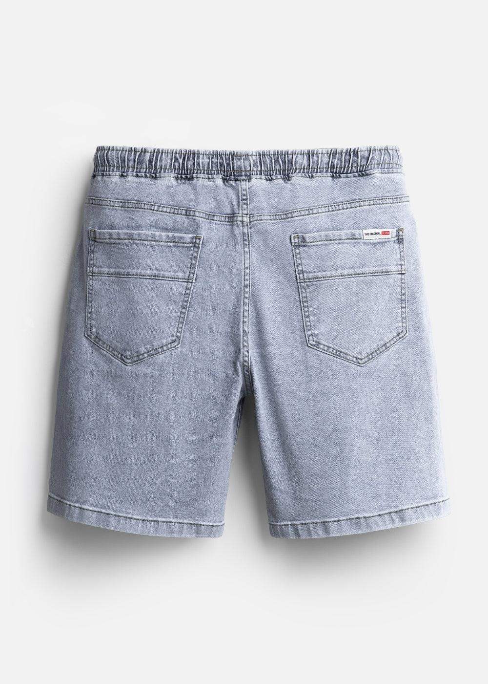 Quần Short Jean Lưng Thun Dễ Chịu The Original M041Xanh Dương Nhạt - YaMe.vn