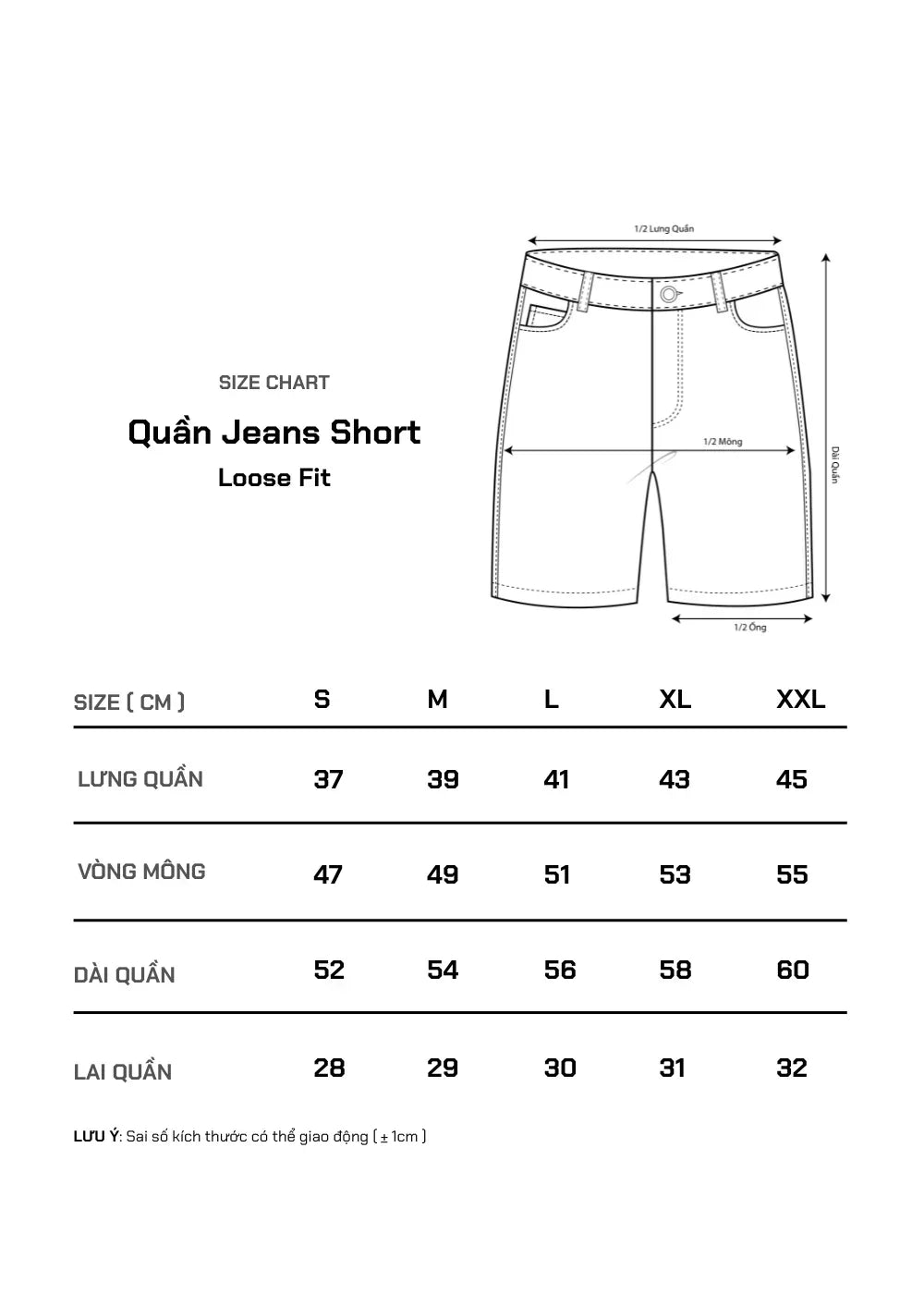 Quần Jean Short Loose Fit Nhiều Túi Multi-Color Jean 013 Nâu Nhạt - YaMe.vn