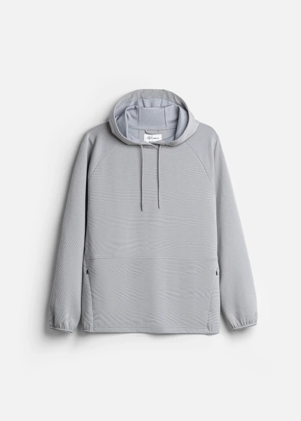Áo Khoác Hoodie Mịn Mát Ít Nhăn The Minimalist 024 Xám Nhạt - YaMe.vn