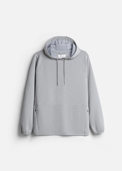 Áo Khoác Hoodie Mịn Mát Ít Nhăn The Minimalist 024 Xám Nhạt - YaMe.vn