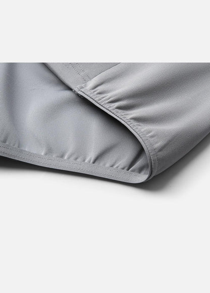 Áo Khoác Hoodie Mịn Mát Ít Nhăn The Minimalist 024 Xám Nhạt - YaMe.vn