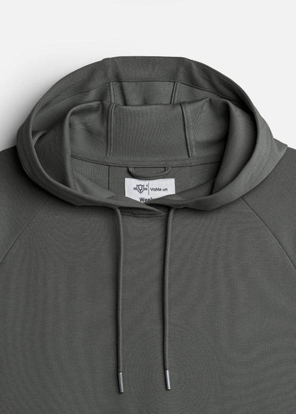 Áo Khoác Hoodie Mịn Mát Ít Nhăn The Minimalist 024 Xanh Lá Đậm - YaMe.vn