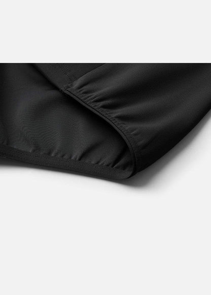 Áo Khoác Hoodie Mịn Mát Ít Nhăn The Minimalist 024 Đen - YaMe.vn