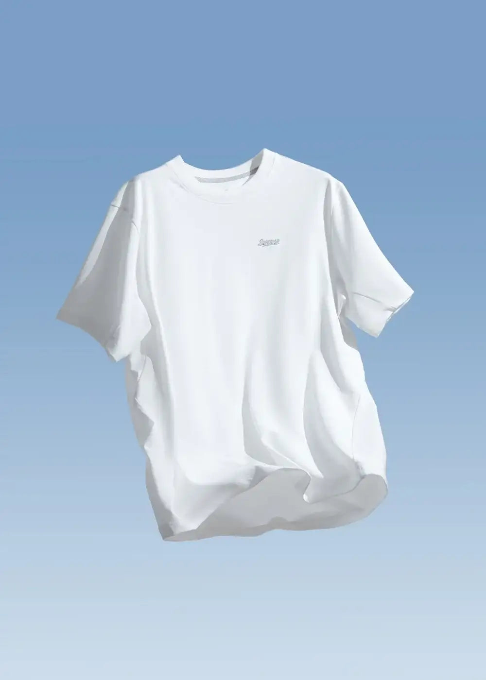 Áo Thun Supima Cotton Thượng Hạng The Minimalist 014 Trắng - YaMe.vn
