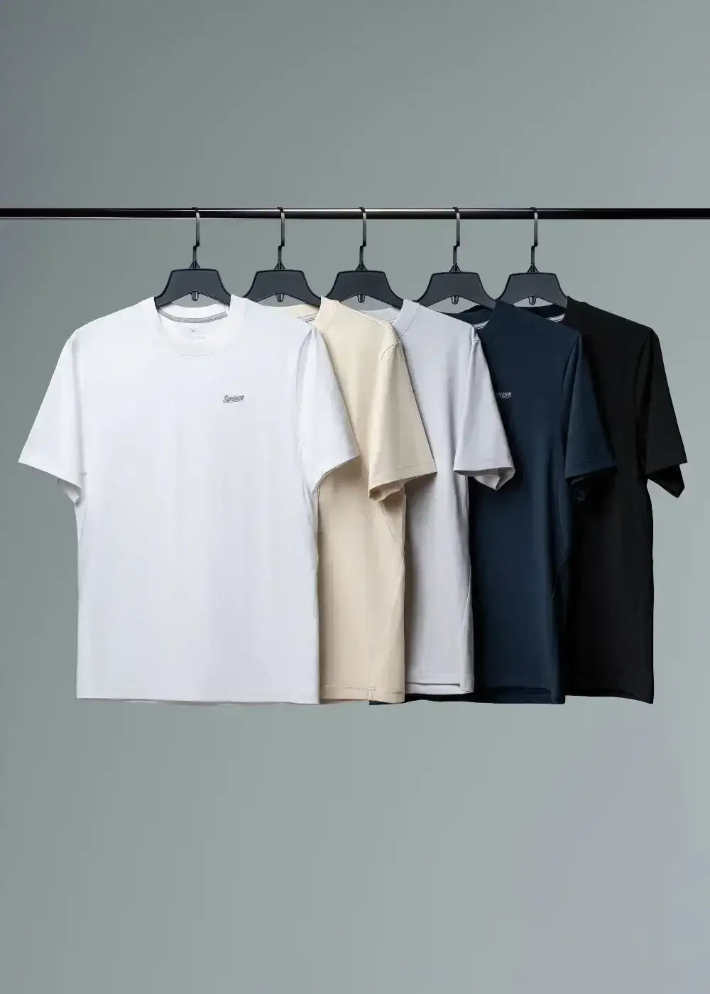 Áo Thun Supima Cotton Thượng Hạng The Minimalist 014 Xanh Dương Đậm - YaMe.vn