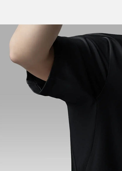 Áo Thun Supima Cotton Thượng Hạng The Minimalist 014 Đen - YaMe.vn