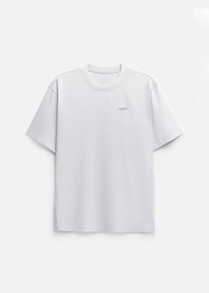 Áo Thun Supima Cotton Thượng Hạng The Minimalist 014 Xám Nhạt - YaMe.vn