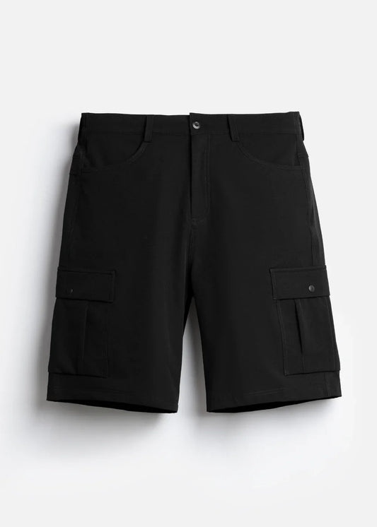 Quần Short Cargo Mềm Ít Nhăn The Weekend 018 Đen - YaMe.vn