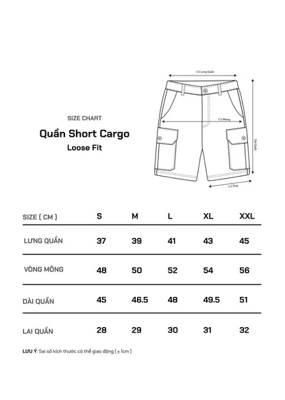 Quần Short Cargo Kaki Bền Co Giãn No Style M217 Nâu Đậm - YaMe.vn