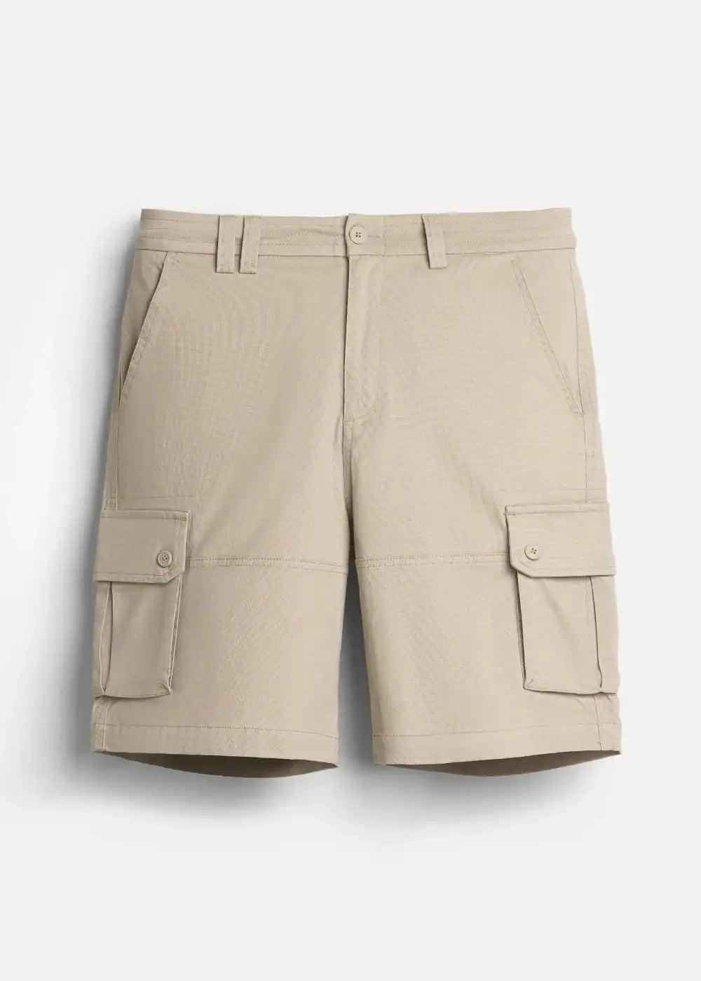 Quần Short Cargo Kaki Bền Co Giãn No Style M217 Nâu Nhạt - YaMe.vn