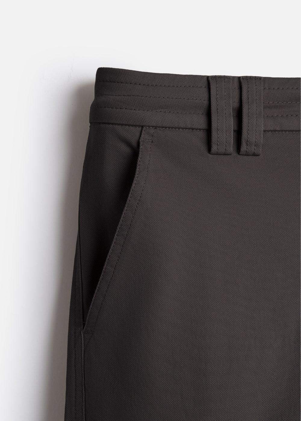 Quần Short Cargo Kaki Bền Co Giãn No Style M217 Nâu Đậm - YaMe.vn