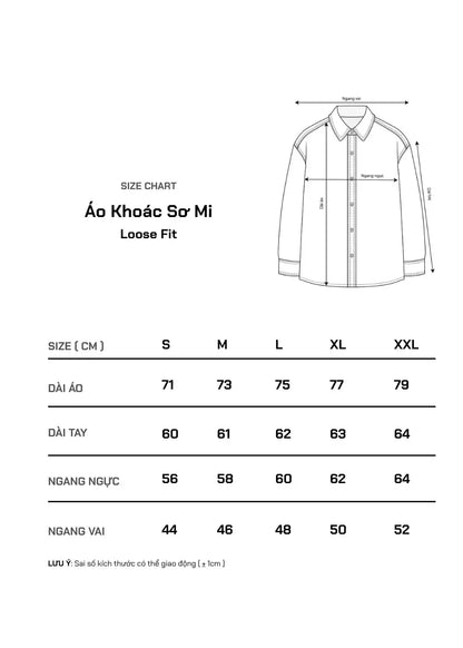 Áo Khoác Sơ Mi Thoáng Khí Ngăn Mùi No Style M215 Đen - YaMe.vn