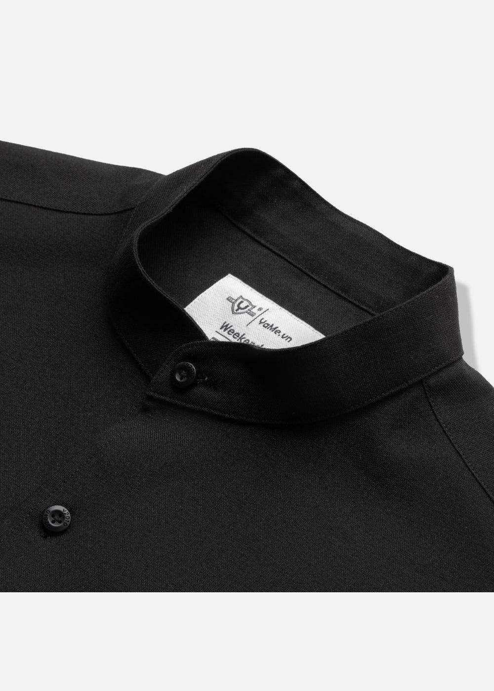 Áo Khoác Sơ Mi Thoáng Khí Ngăn Mùi No Style M215 Đen - YaMe.vn