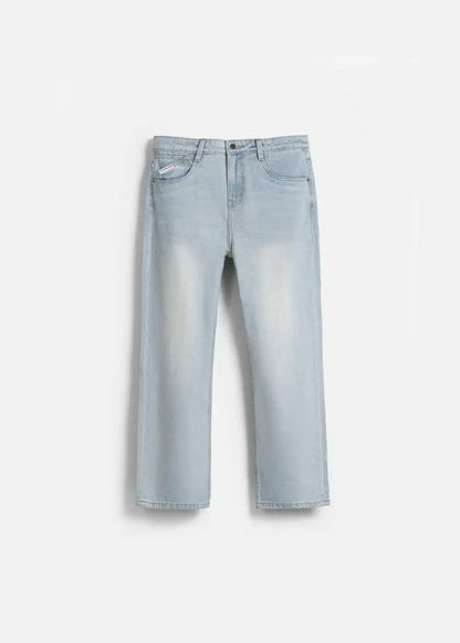 Quần Jeans Loose Bền Bỉ The Original M038 Xám - YaMe.vn