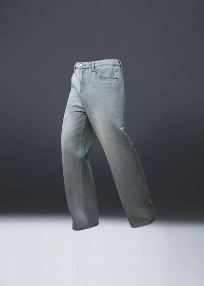 Quần Jeans Loose Bền Bỉ The Original M038 Xám - YaMe.vn