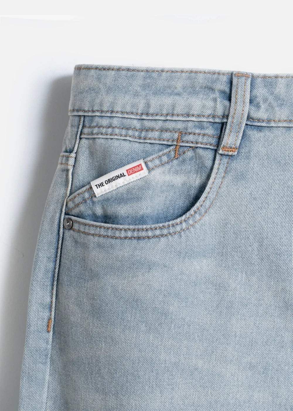 Quần Jeans Loose Bền Bỉ The Original M038 Xám - YaMe.vn