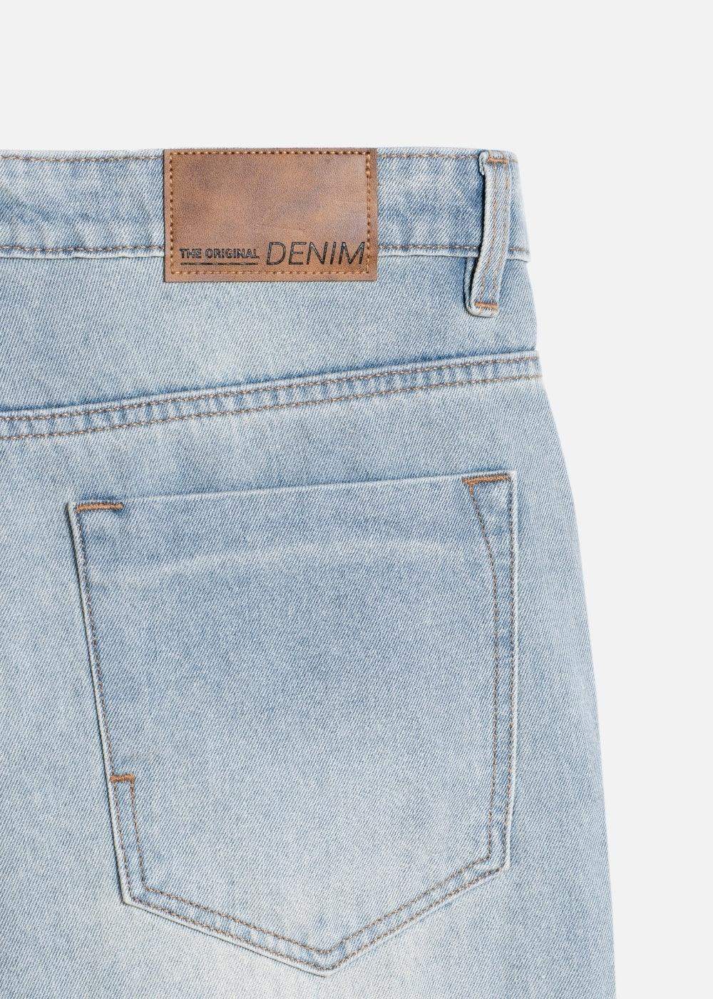 Quần Jeans Loose Bền Bỉ The Original M038 Xám - YaMe.vn