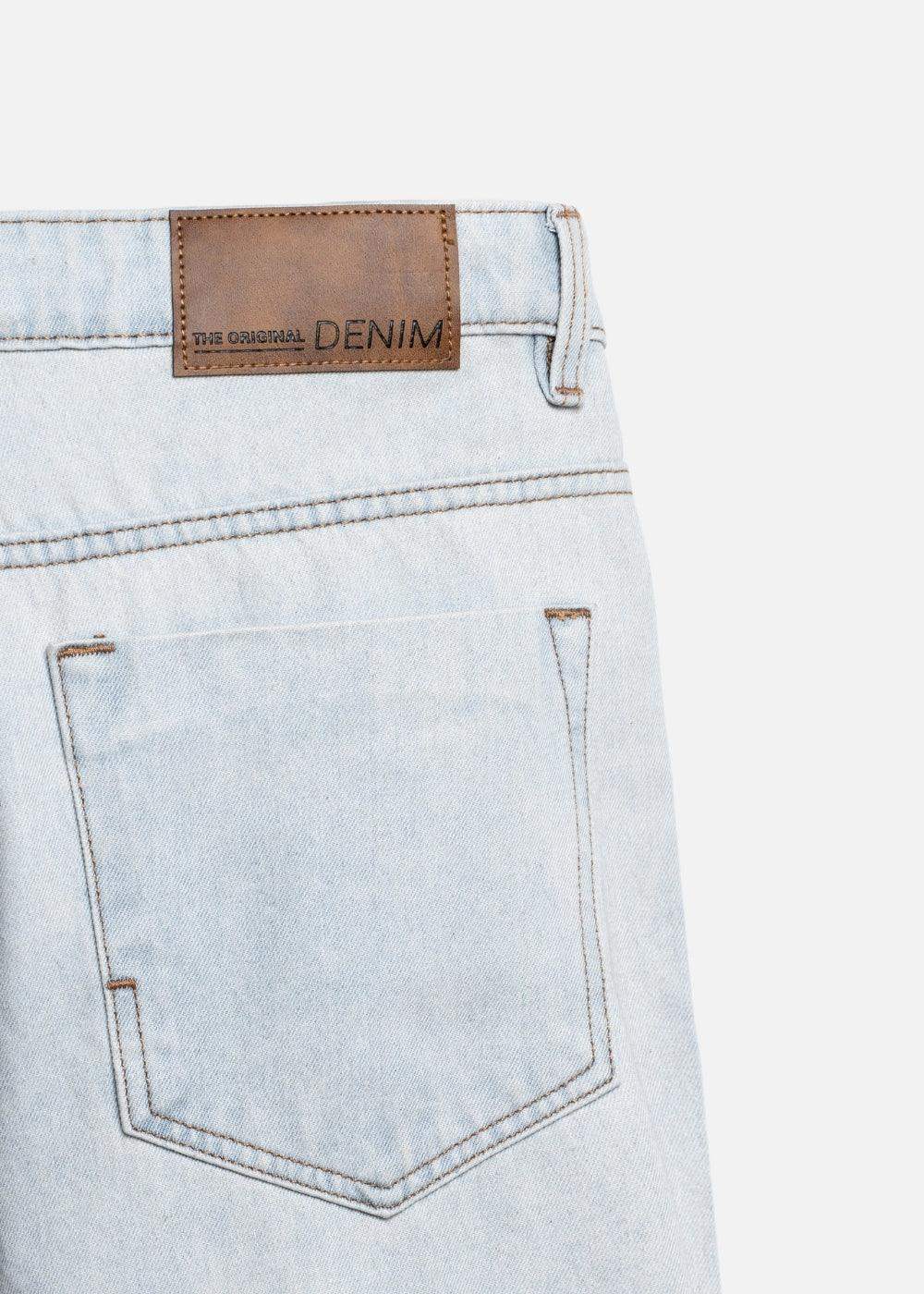 Quần Jeans Loose Bền Bỉ The Original M038 Xanh Dương Nhạt - YaMe.vn
