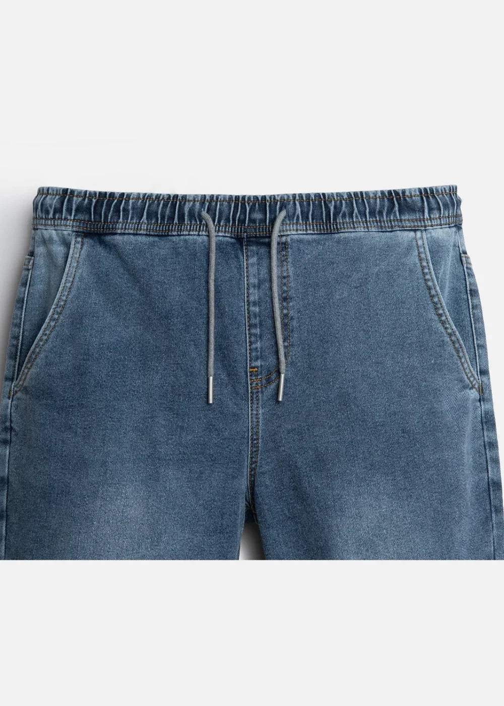 Quần Jeans Jogger Mềm Co Giãn The Original M03 Xanh Dương Đậm - YaMe.vn