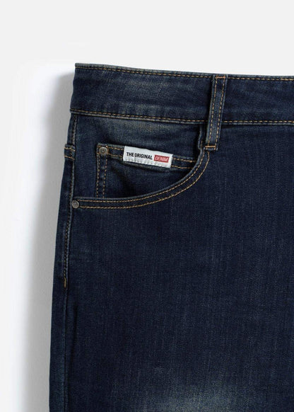 Quần Jeans Slimfit S.Café® Co Giãn Khử Mùi The Original M040 Xanh Dương Đậm - YaMe.vn