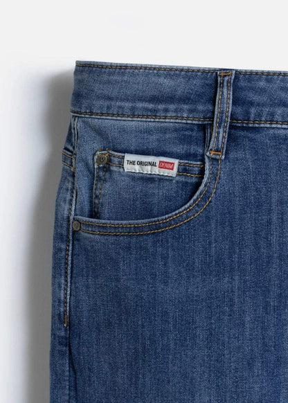 Quần Jeans Slimfit S.Café® Co Giãn Khử Mùi The Original M040 Xanh Dương - YaMe.vn
