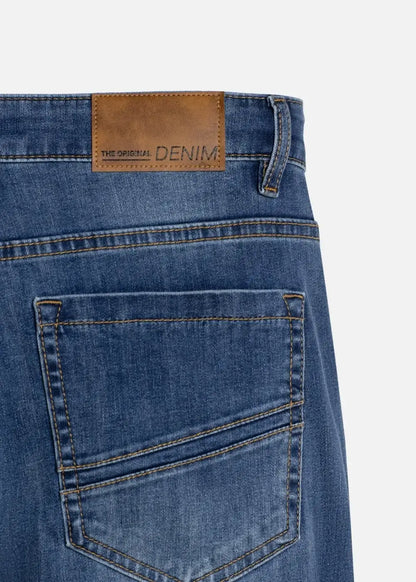 Quần Jeans Slimfit S.Café® Co Giãn Khử Mùi The Original M040 Xanh Dương - YaMe.vn