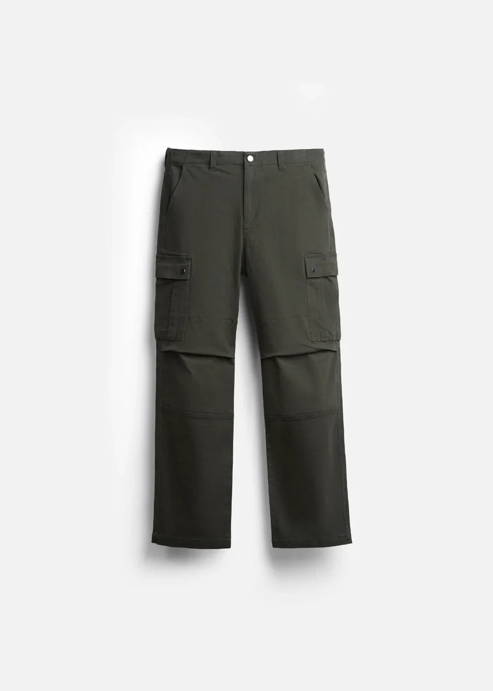 Quần Kaki DurableTex™ Vải Dai Chắc, Đầu Gối Xếp Ly Co Gập Thoải Mái The Worker 009 Màu Xanh Lá Đậm Dáng Vừa Vặn F3