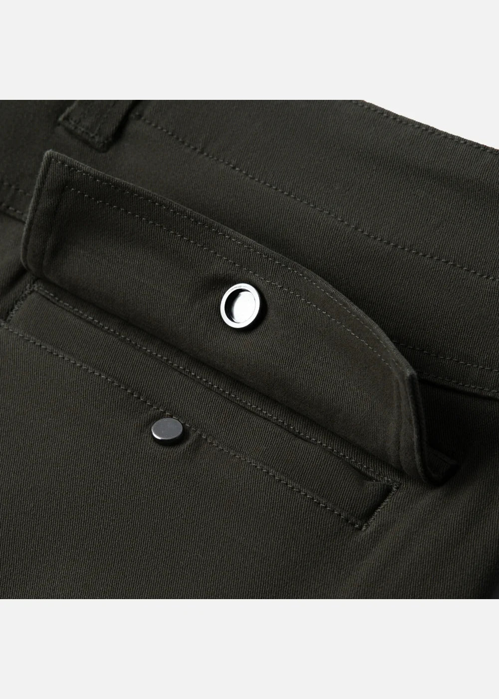 Quần Kaki DurableTex™ Vải Dai Chắc, Đầu Gối Xếp Ly Co Gập Thoải Mái The Worker 009 Màu Xanh Lá Đậm Dáng Vừa Vặn F3