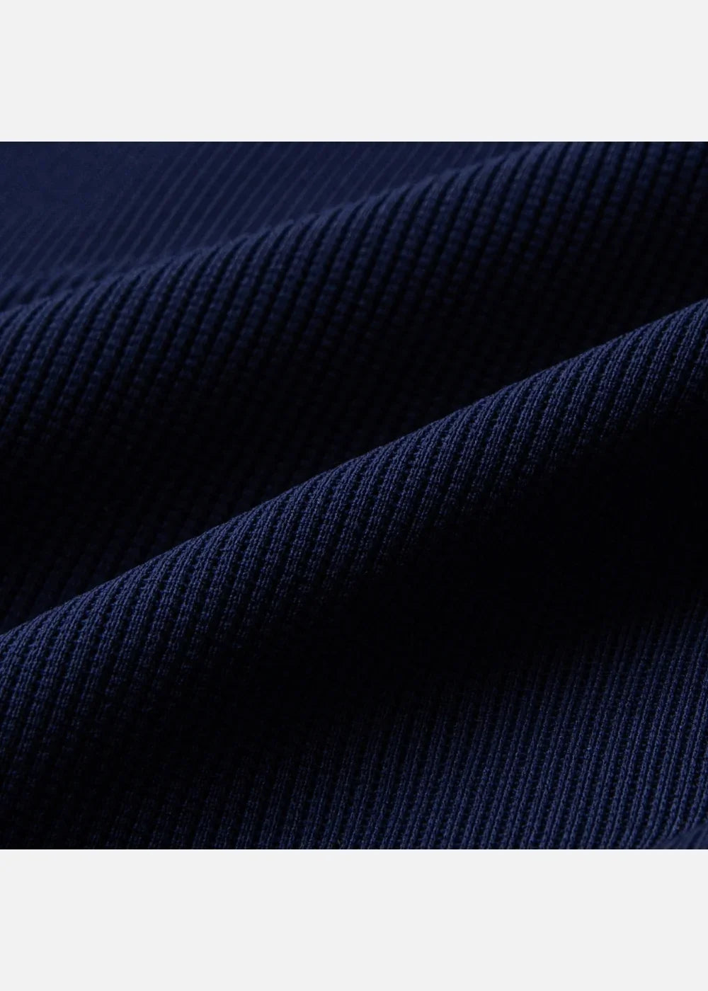 Áo Polo Tay Dài Khóa Kéo DurableTex™ Mềm Mại Nịnh Da Lên Dáng Chuẩn The Weekend 042 Màu Xanh Dương Đậm Dáng Rộng Rãi F4