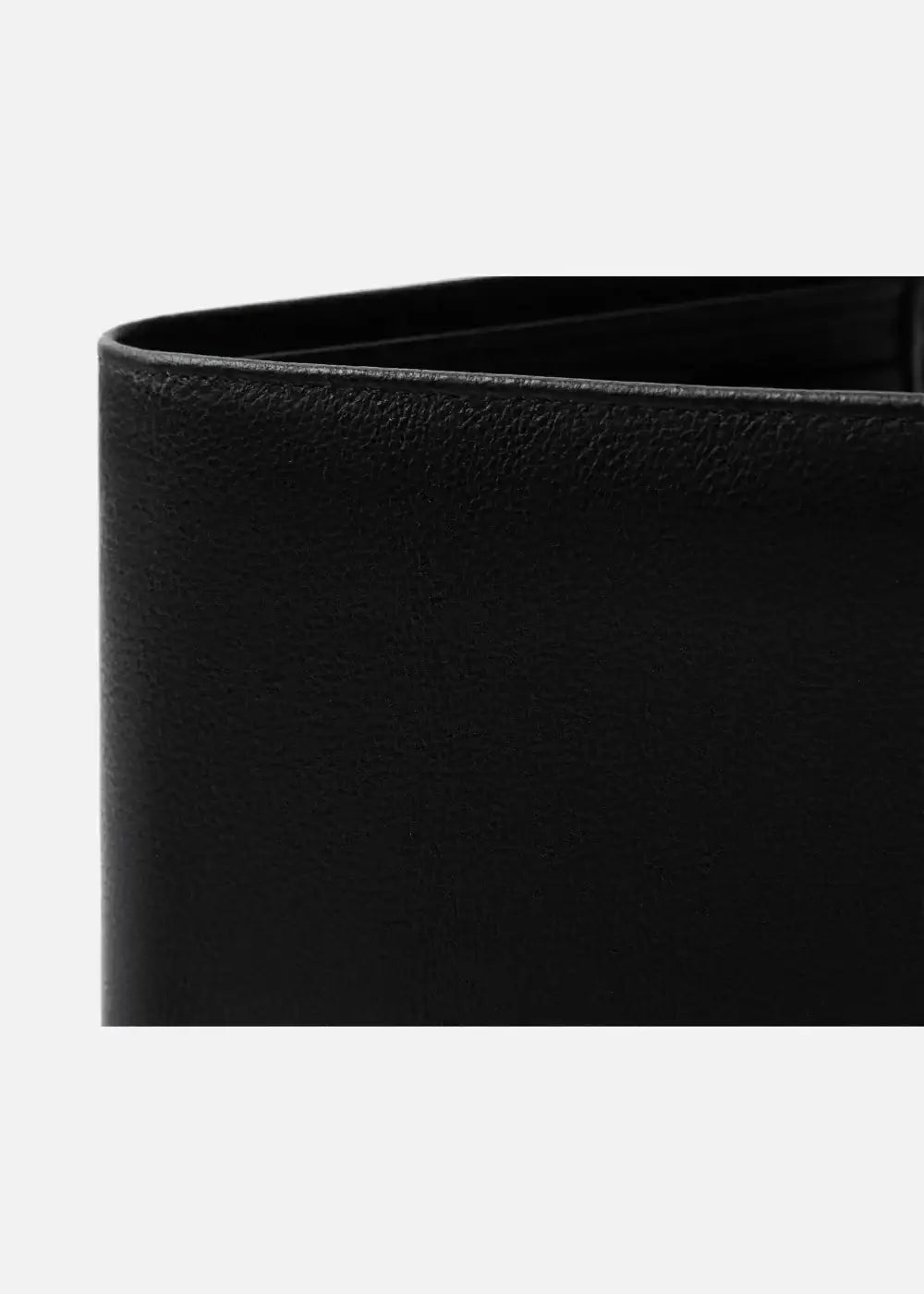 Ví Ngang Công Sở Da Ý Công Nghệ RFID Chống Trộm Tài Lộc 04 Đen - YaMe.vn