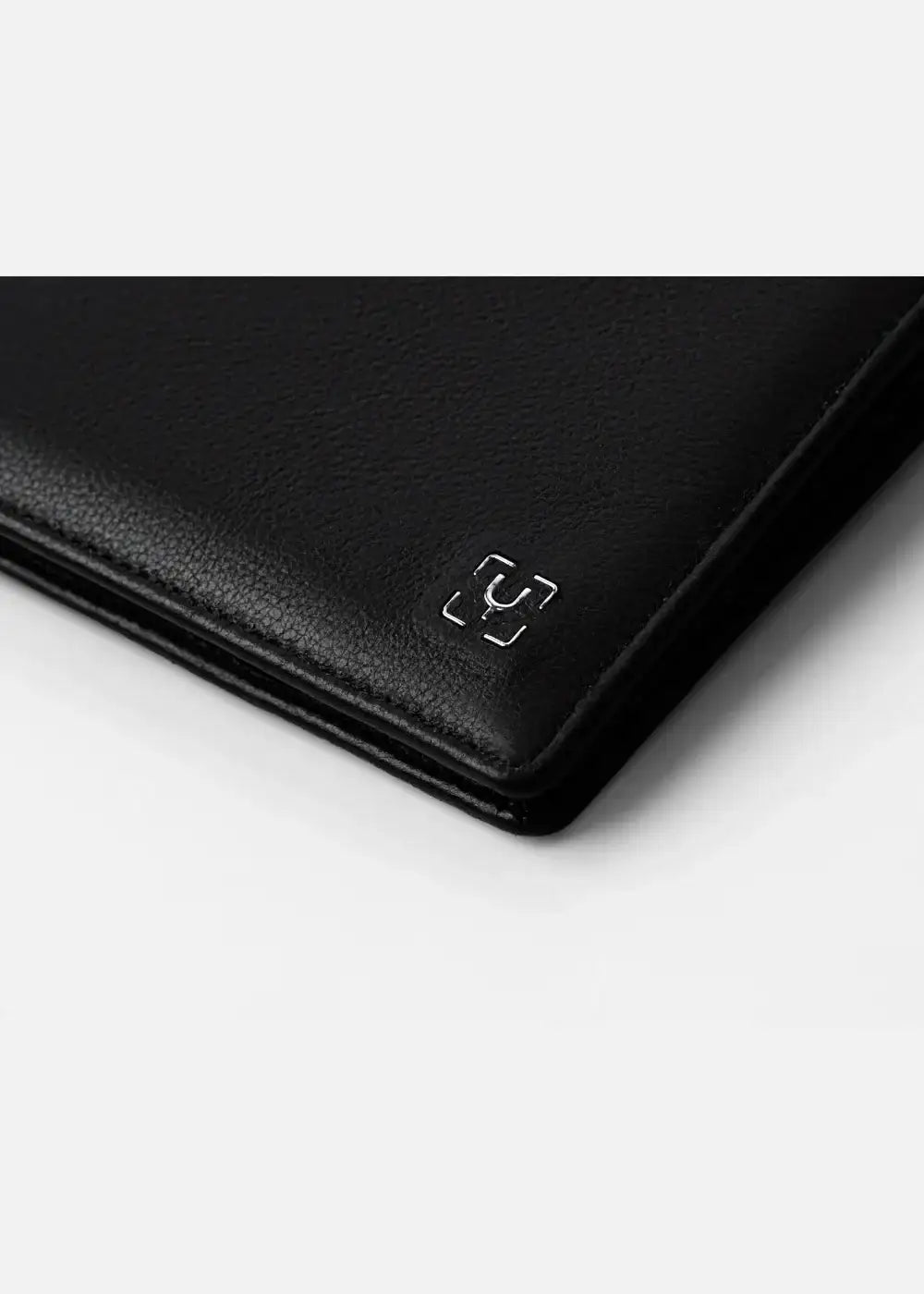 Ví Ngang Công Sở Da Ý Công Nghệ RFID Chống Trộm Tài Lộc 04 Đen - YaMe.vn