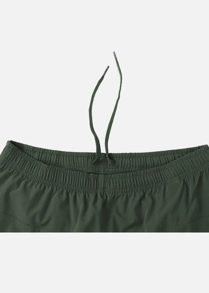 Quần Short Dù Thể Thao Beginner 9 Inch Thoáng Khí Beginner 14 Xanh Lá Đậm - YaMe.vn
